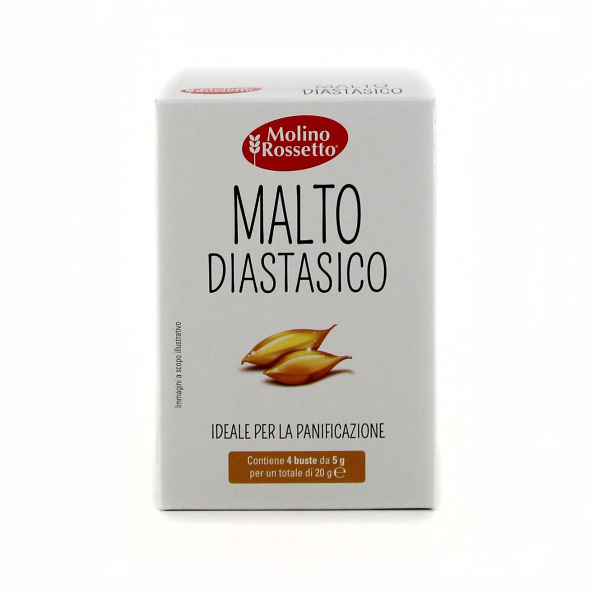 Molino Rossetto Malto Diastasico 4 Buste 20g