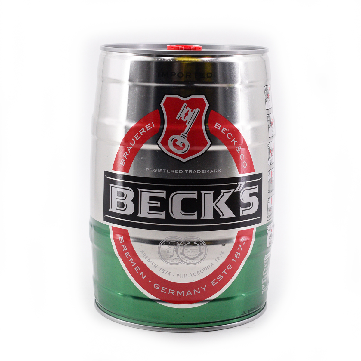 Beck's Birra Fusto 5l  Paladini Otello Supermercati