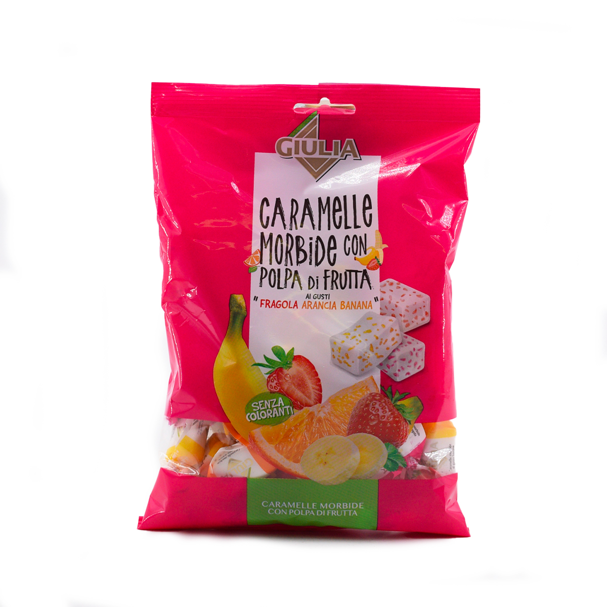 La Giulia Caramelle Morbide con Polpa di Frutta 150g