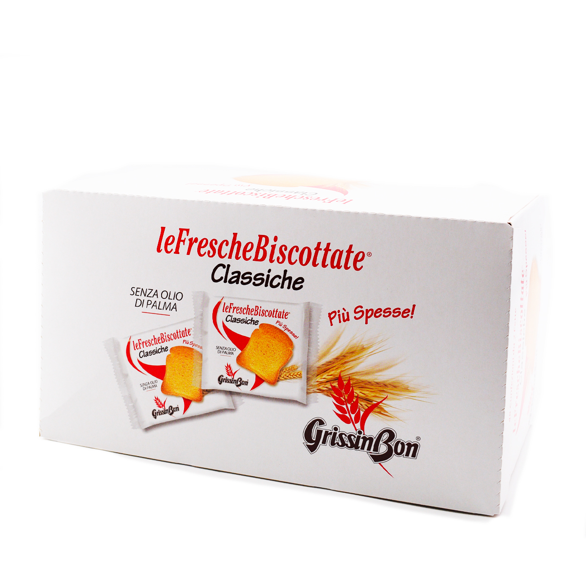 Grissin Bon Fette Biscottate Classiche Monoporzione 48 confezioni da 2 fette  864g