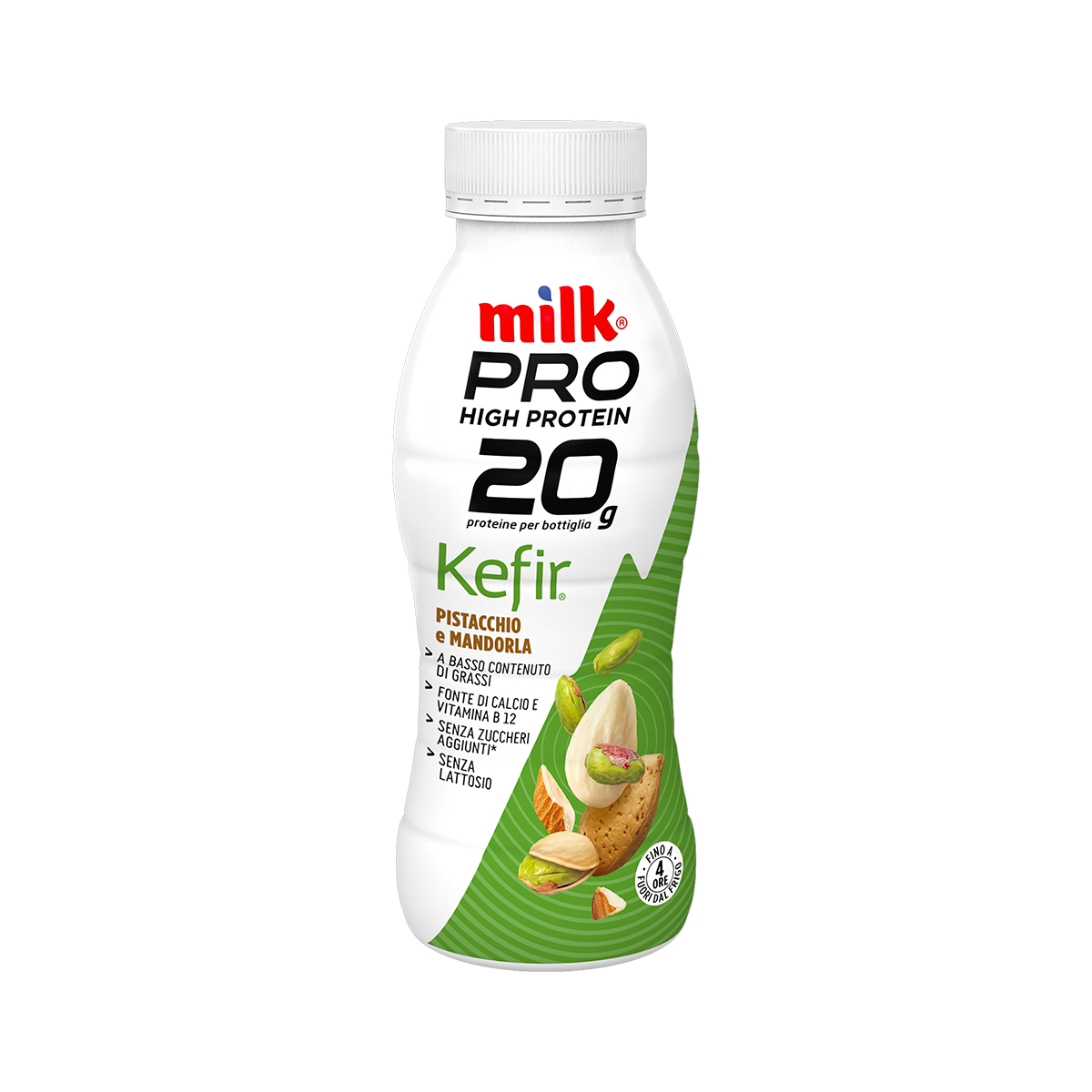 Milk Pro, High Protein Kefir Pistacchio e Mandorla 310g