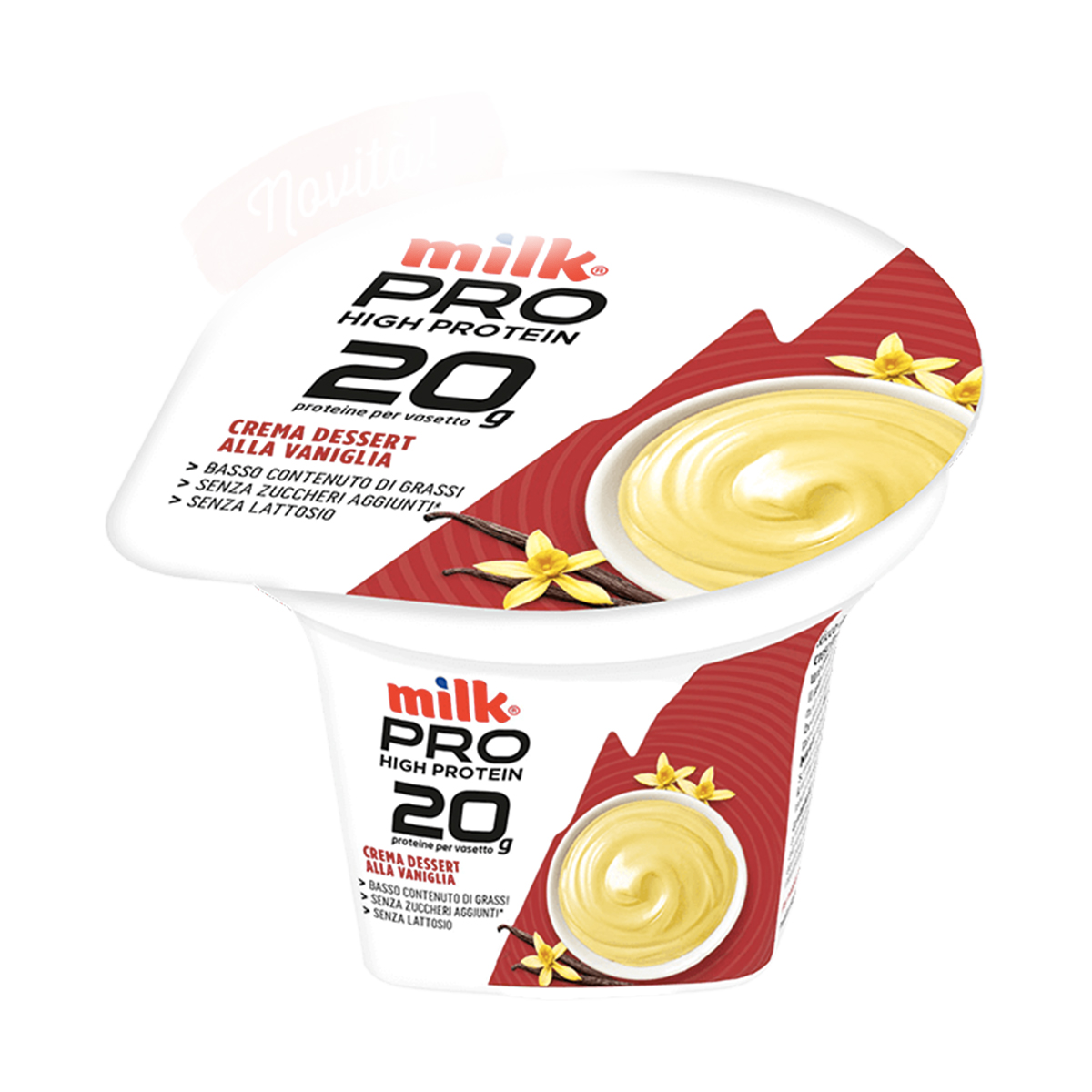 Milk Pro, High Protein Crema Dessert alla Vaniglia 200g