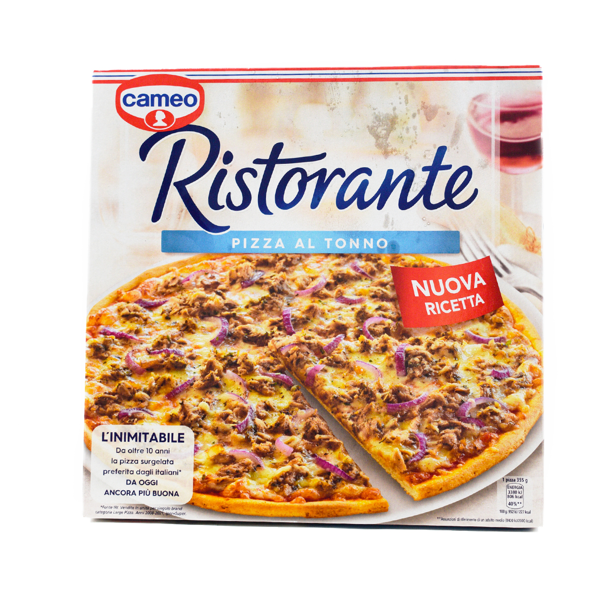 Buitoni Forno di Pietra Diavola Pizza Surgelata con Salame