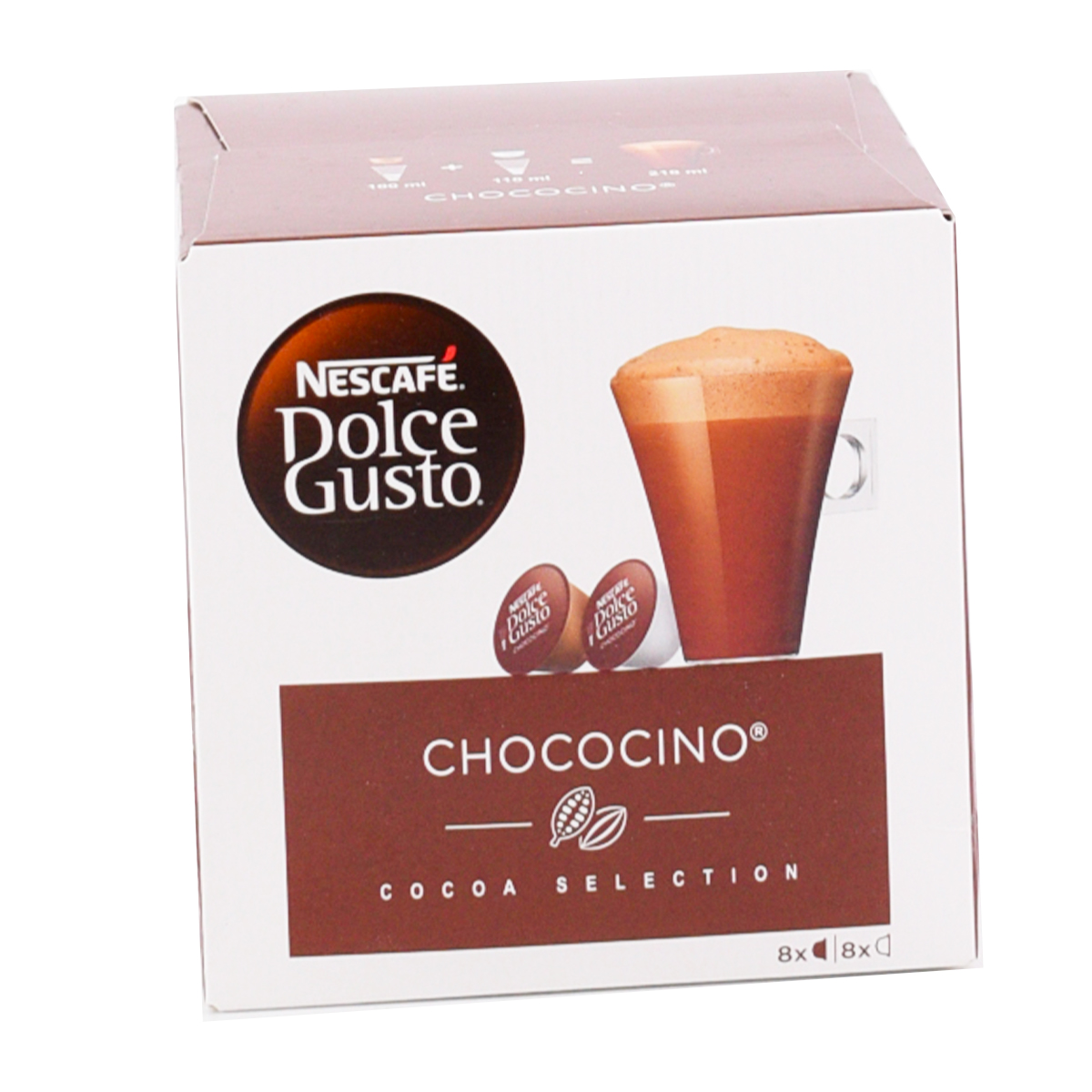 cioccolato in tazza e preparati