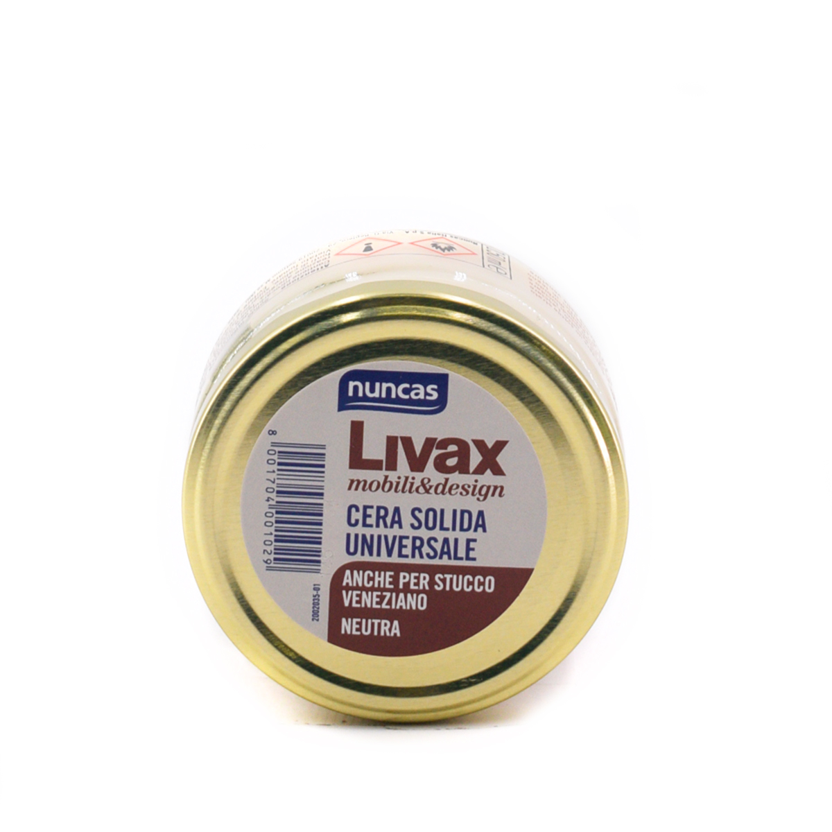 Nuncas Livax, Cera Solida Universale Neutra 150ml