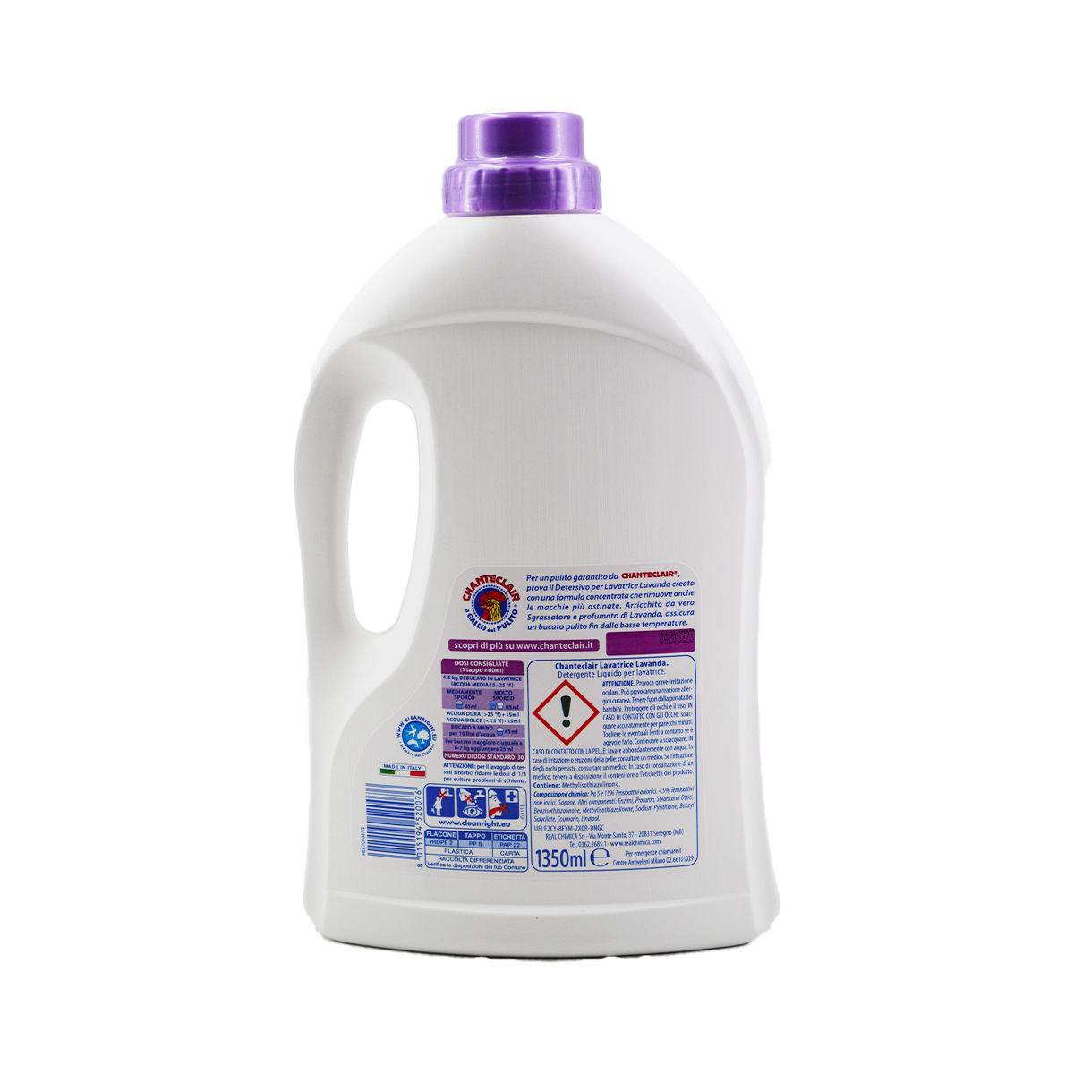 Chanteclair Detersivo Lavatrice Lavanda 30 lavaggi 1350ml