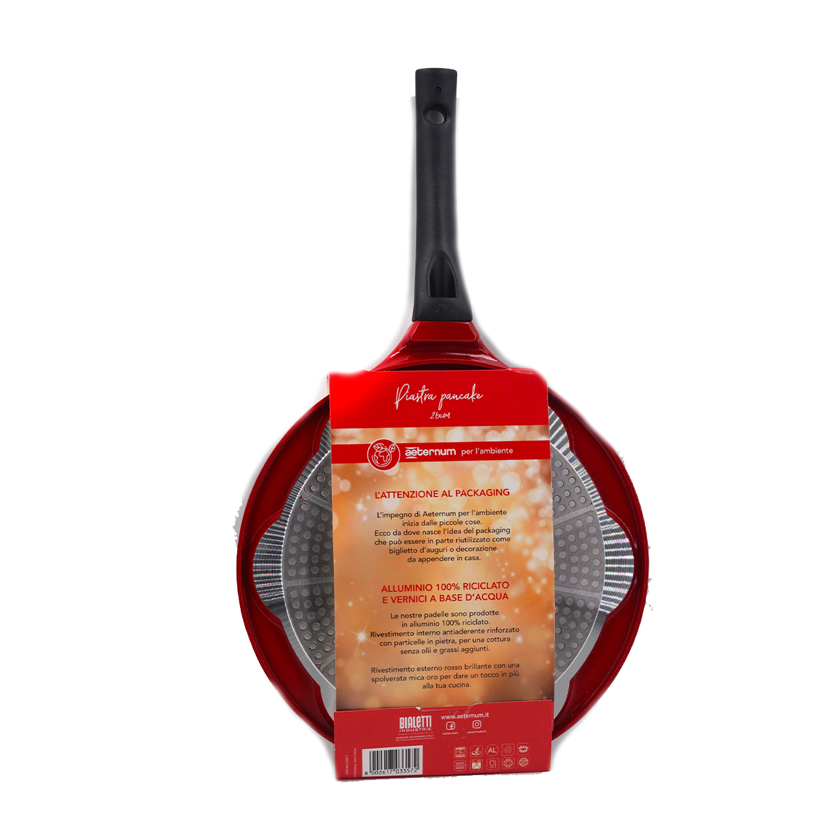 Piastra Pancake Induzione 28 cm di Bialetti