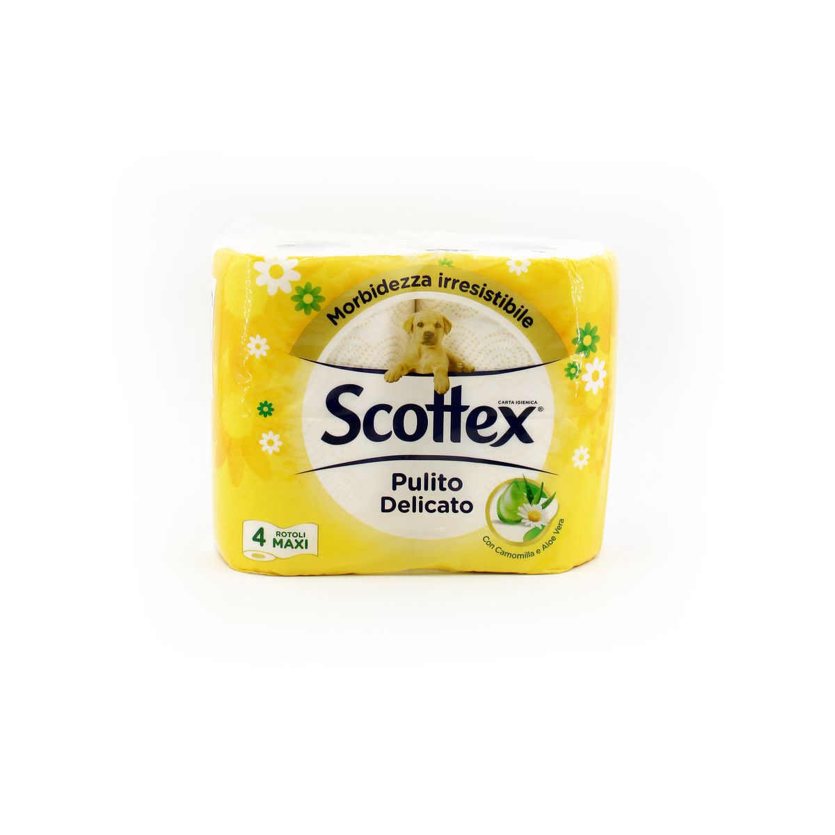 Scottex Carta Igienica Maxi Pulito Completo 4 Rotoli - Confort Superiore