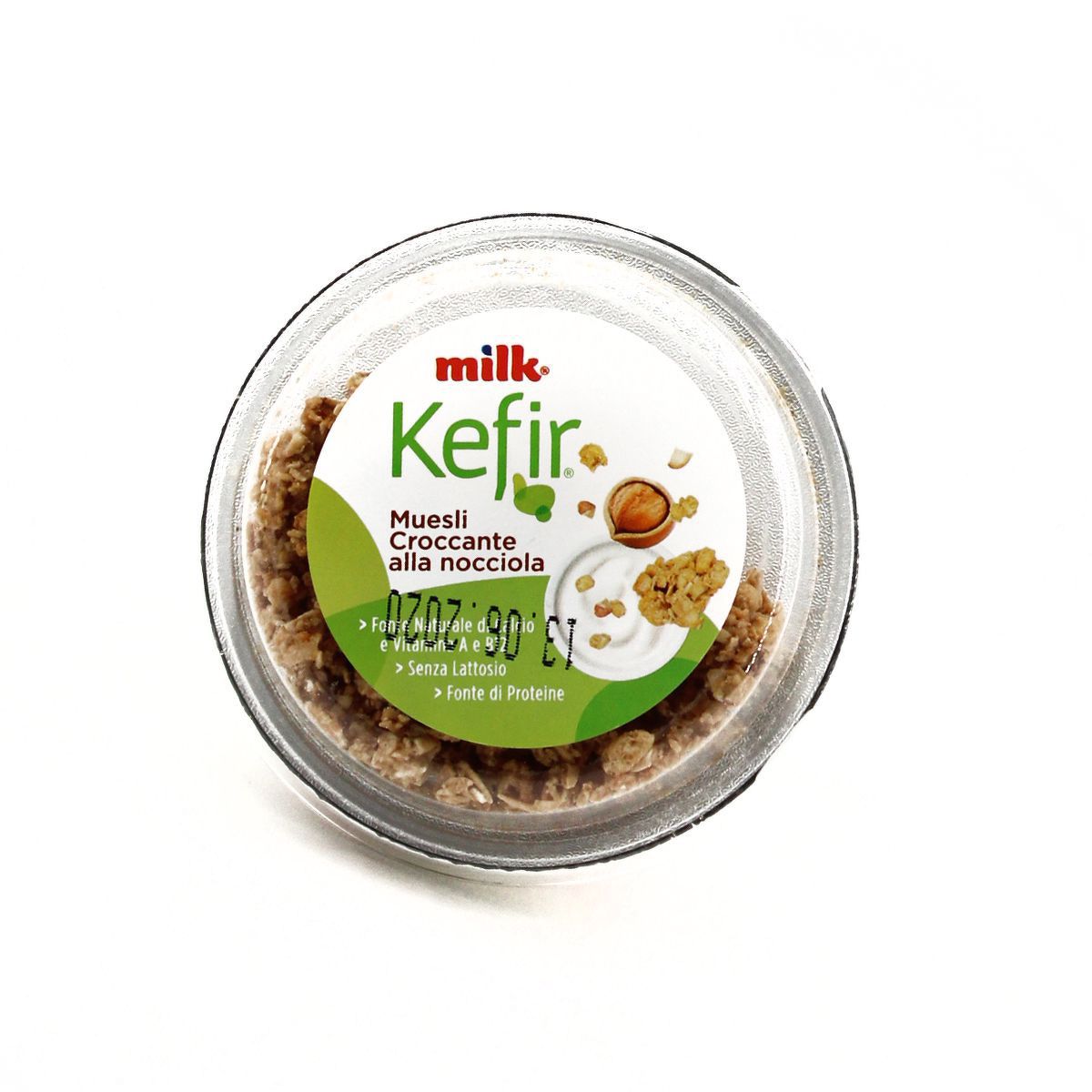 Milk Kefir, Muesli Croccante alla Nocciola 160g Paladini Otello