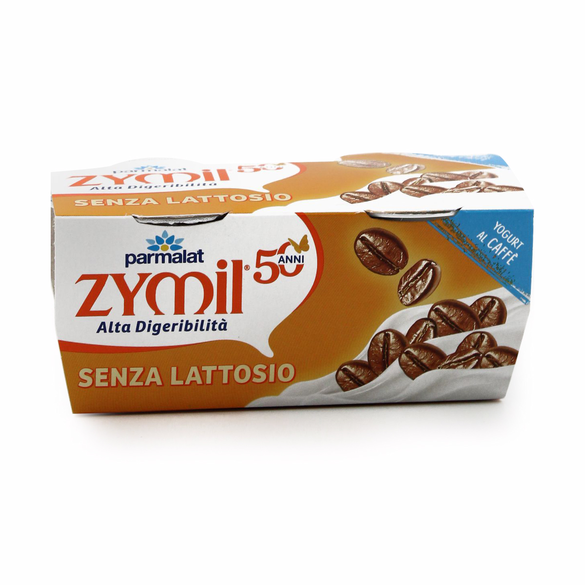 Yogurt senza lattosio gusto banana Zymil Parmalat 