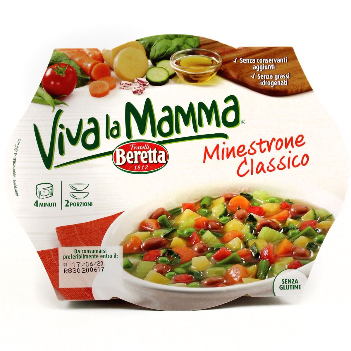 Beretta Viva la Mamma, Minestrone Classico 600g
