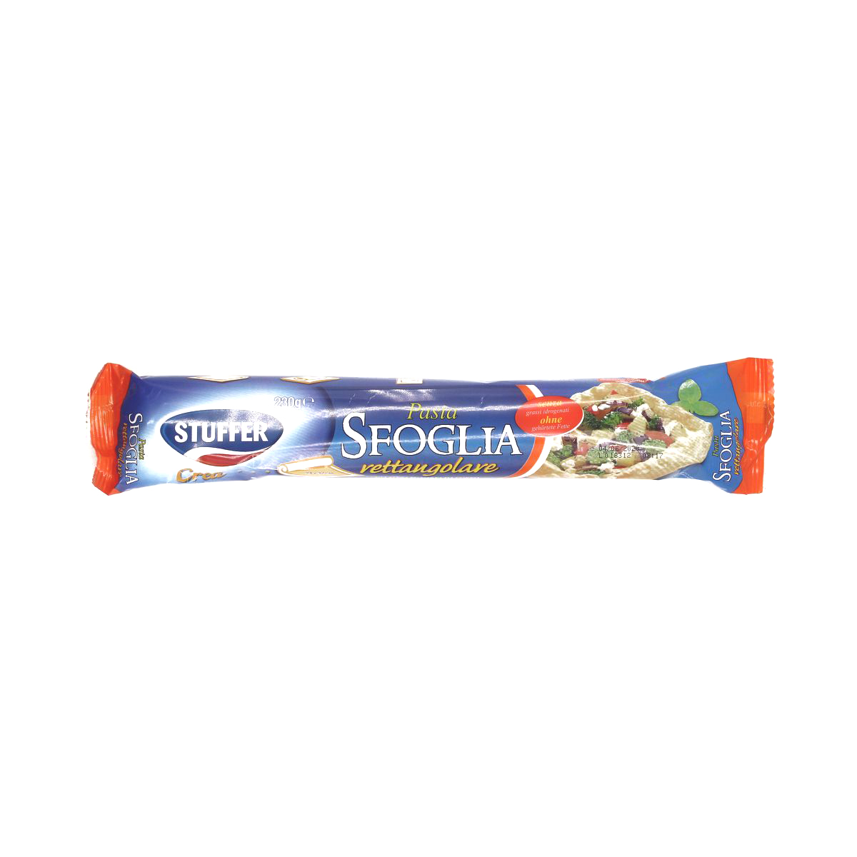 Stuffer Pasta Sfoglia Fresca Rettangolare 230g