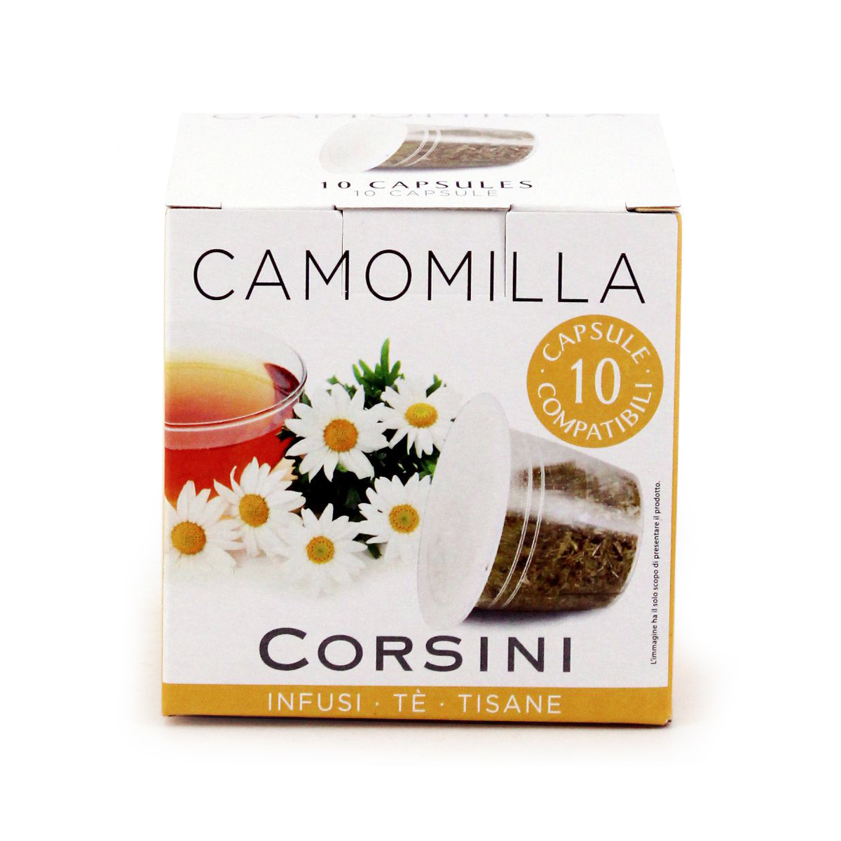 BONOMELLI Camomilla Solubile, 20 bustine - Tè e Tisane