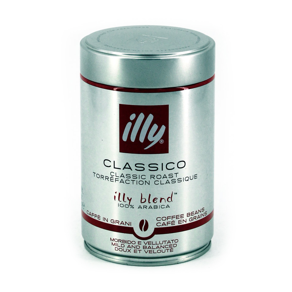 Illy Caffe' Classico in Grani Morbido e Vellutato 250g