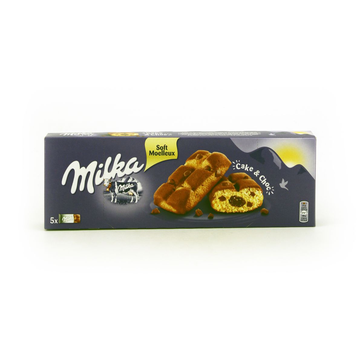 Gâteaux moelleux Choc & Choc Milka - 175G