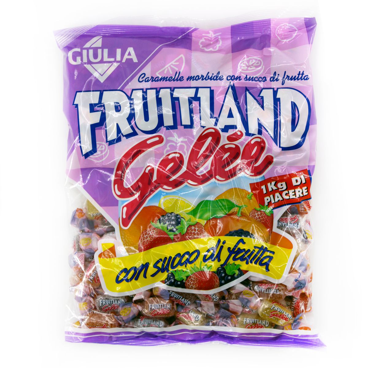 La Giulia Caramelle Morbide con Polpa di Frutta 150g