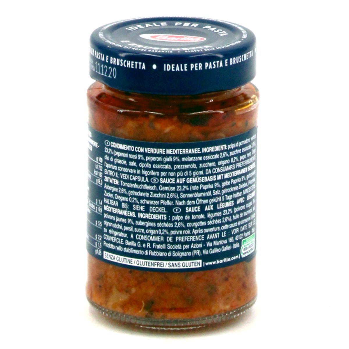 Barilla Pesto Rustico Mediterraneo 200g Paladini Otello Supermercati