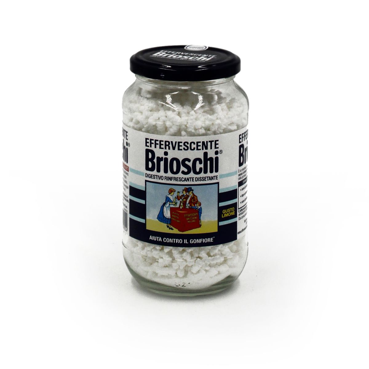 Brioschi Effervescente Digestivo Rinfrescante e Dissetante Gusto Limone  250g