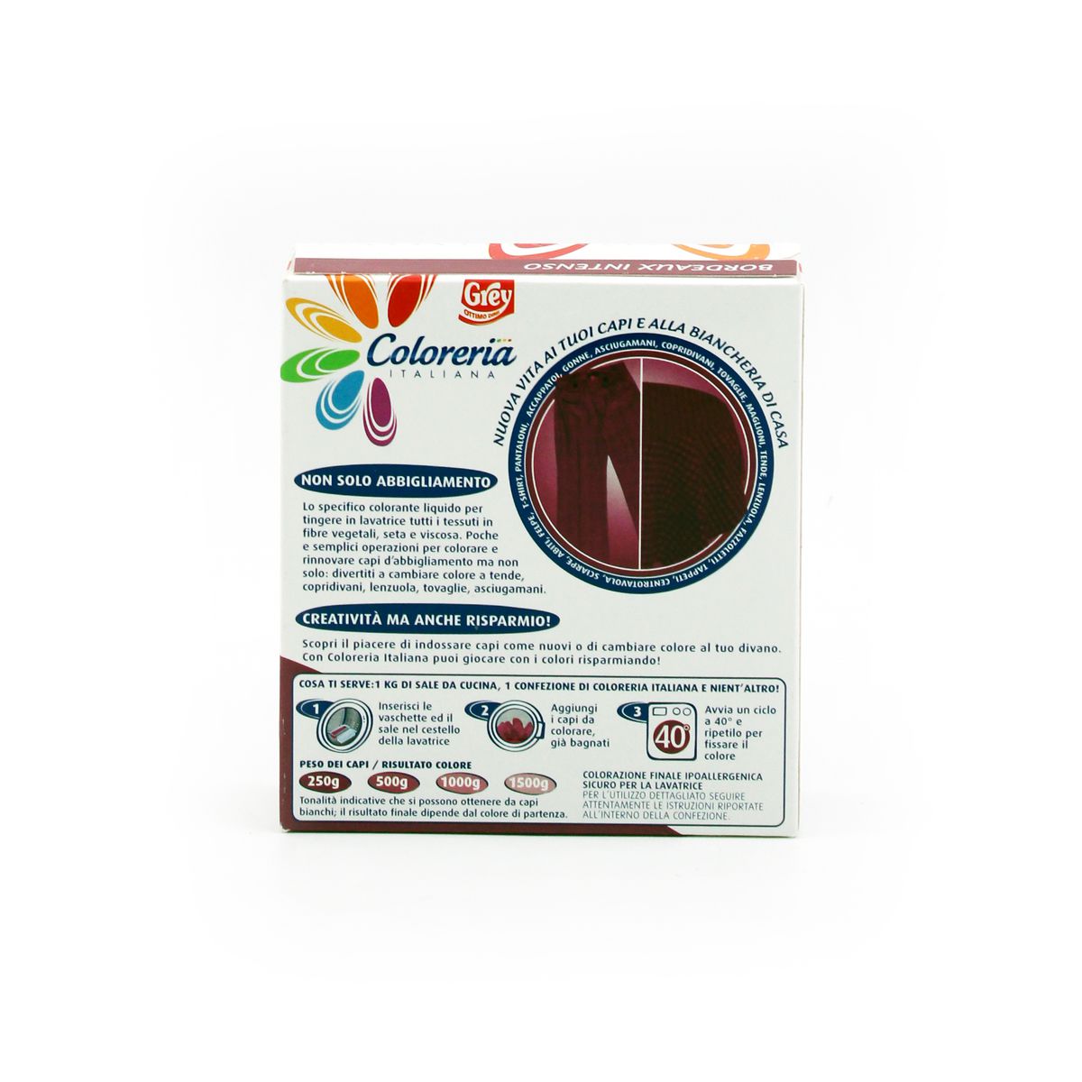 Coloreria Italiana Bordeaux Intenso 350g