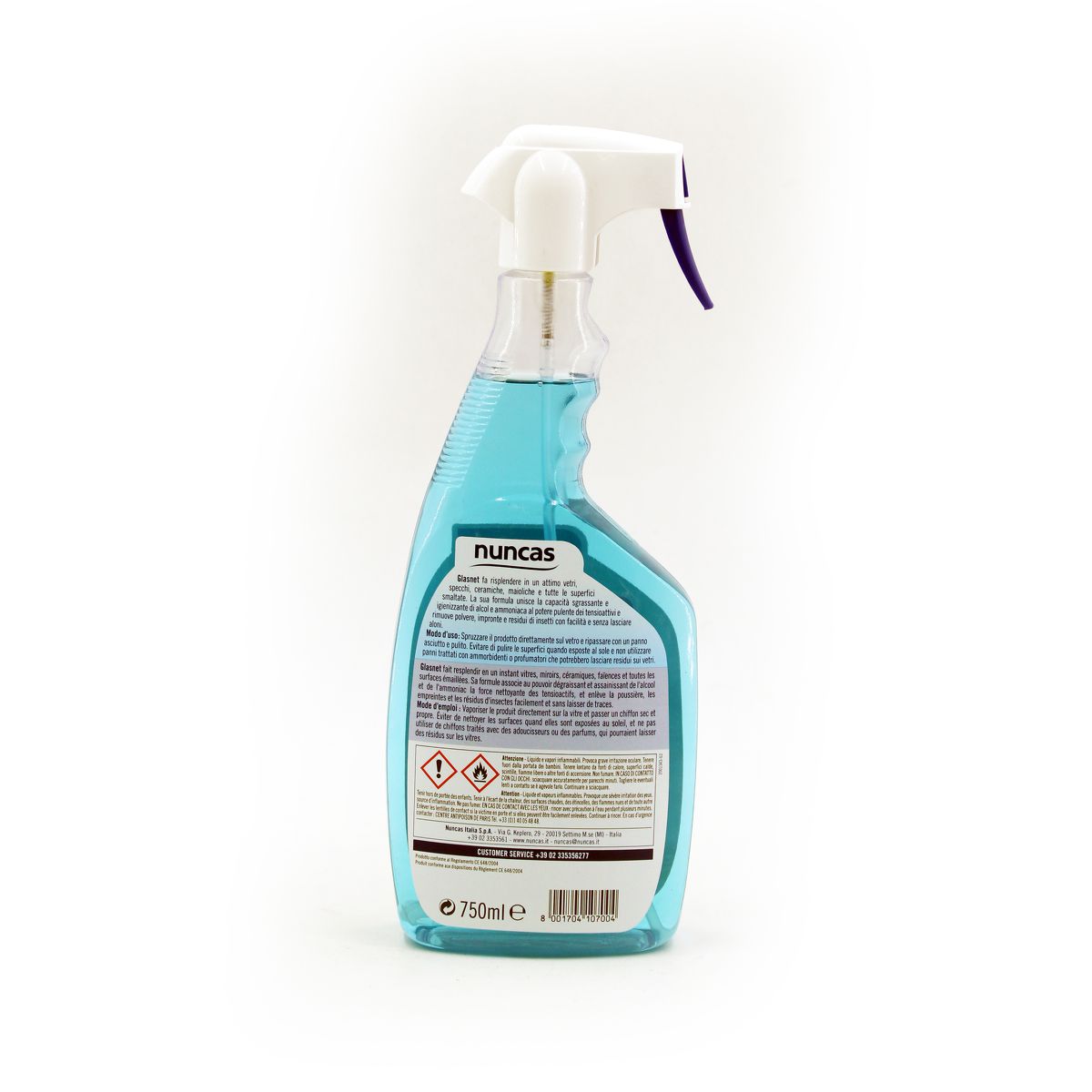 Detergente per Vetri Glasnet 750ml Nuncas