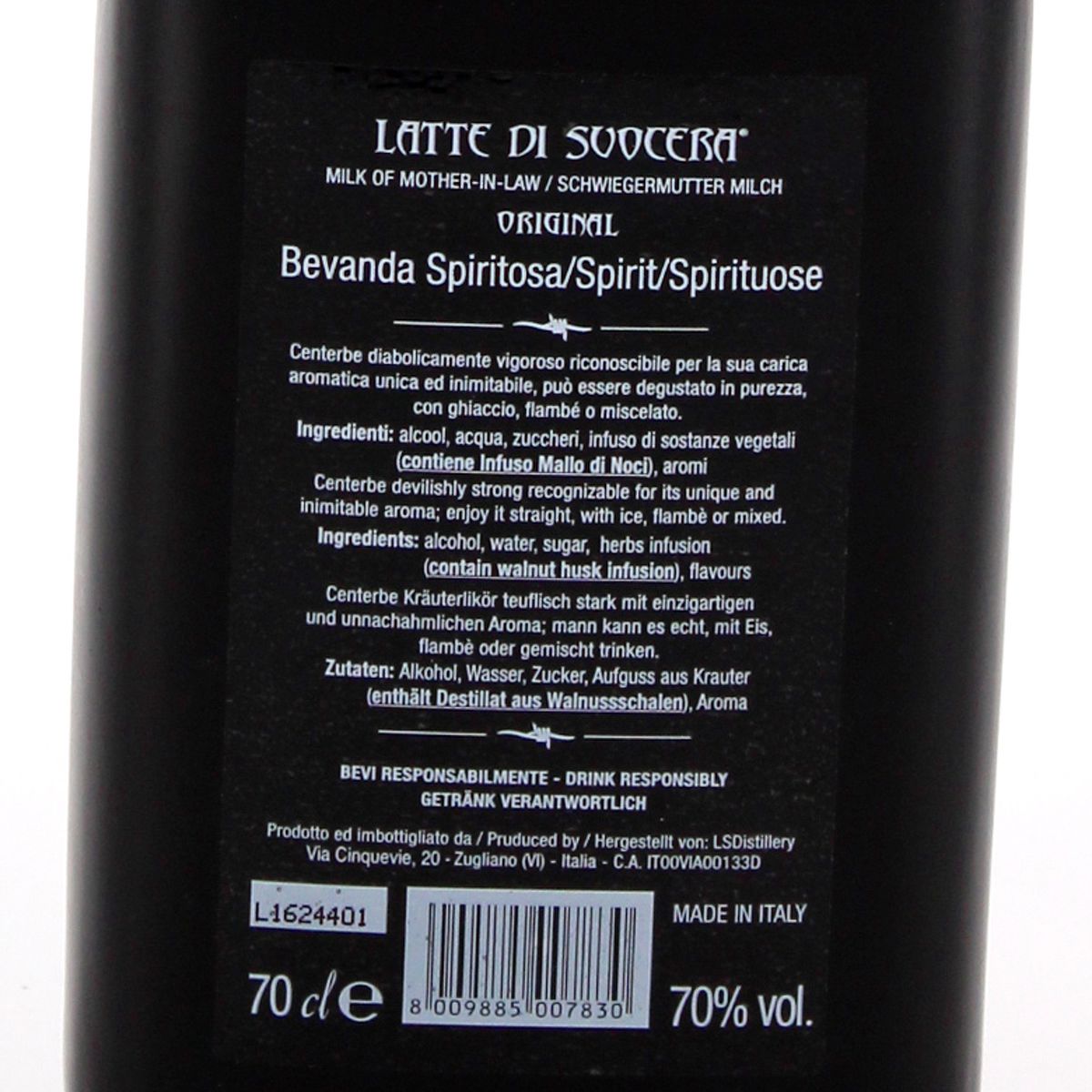 Latte di Suocera Latte di Suocera Bevanda Spiritosa 0,70l