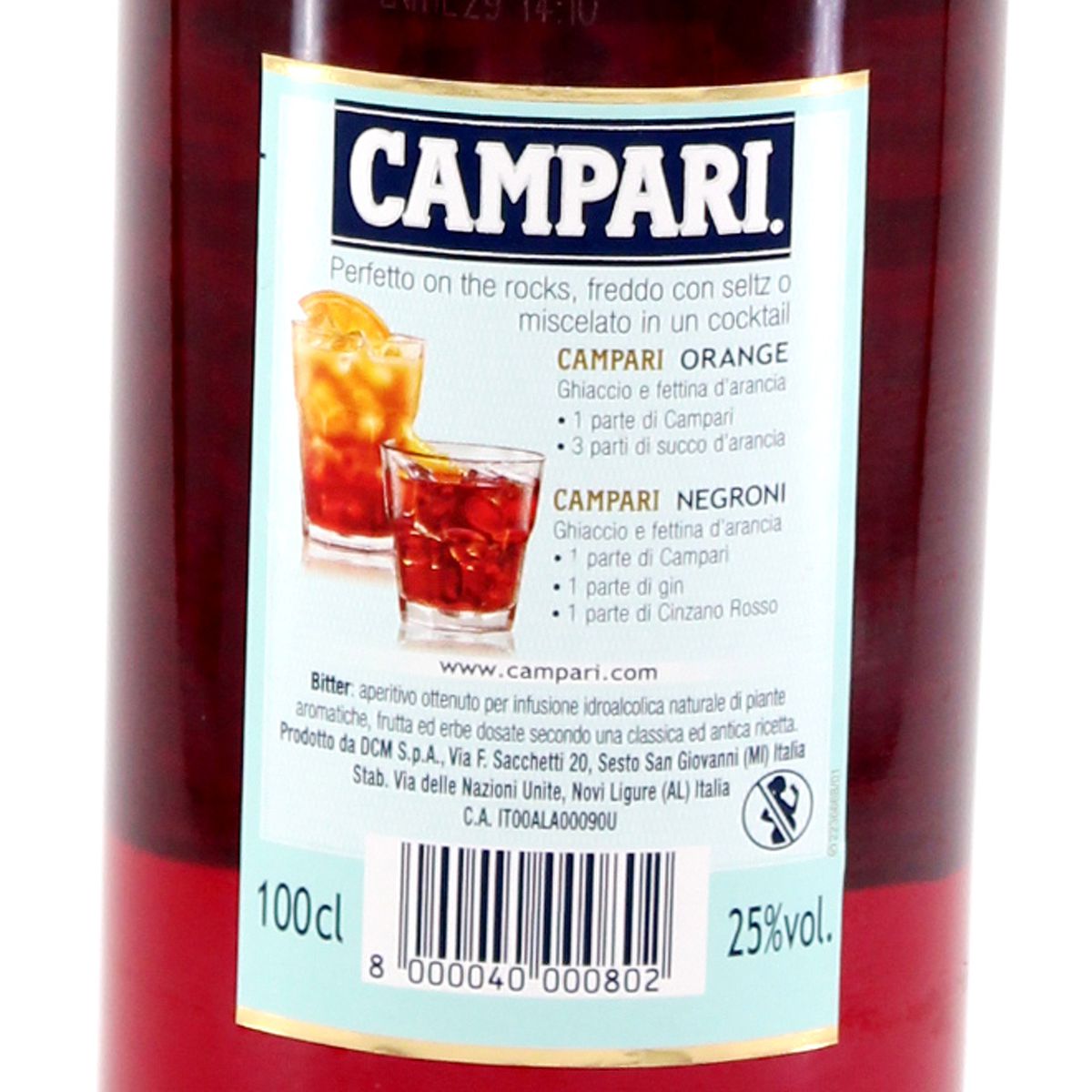 Campari Bitter 1l  Paladini Otello Supermercati